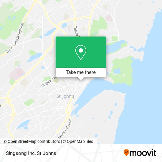 Singsong Inc map