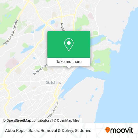 Abba Repair,Sales, Removal & Delvry map