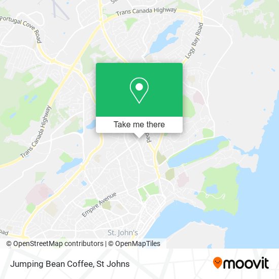 Jumping Bean Coffee map