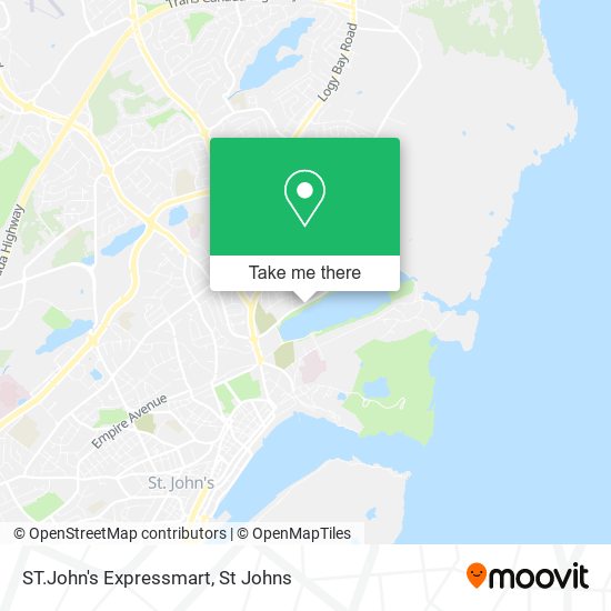ST.John's Expressmart map