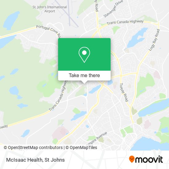 McIsaac Health map