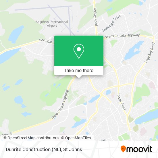 Dunrite Construction (NL) map