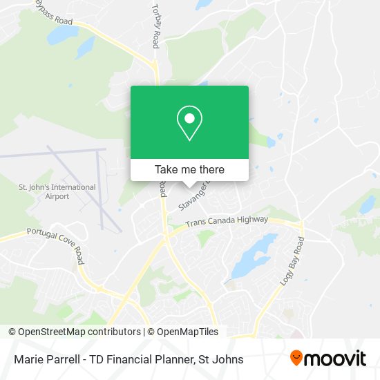 Marie Parrell - TD Financial Planner map