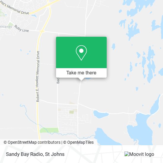 Sandy Bay Radio plan