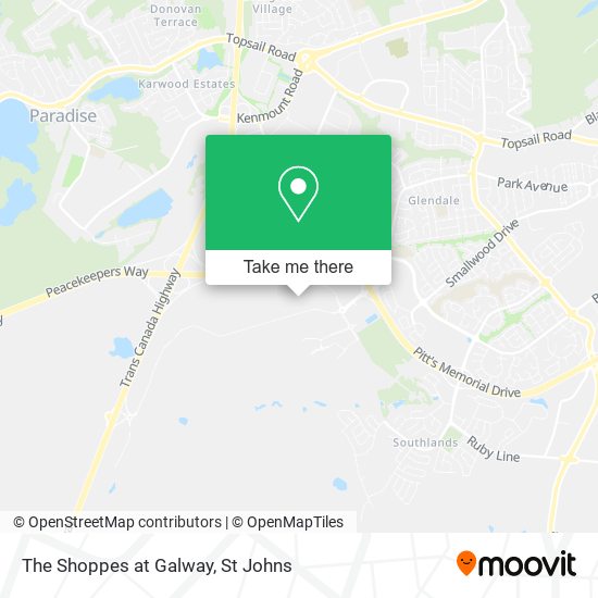 The Shoppes at Galway map