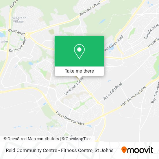 Reid Community Centre - Fitness Centre map