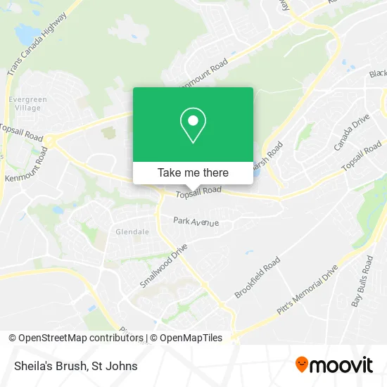 Sheila's Brush map