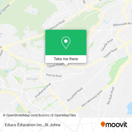 Educo Éducation Inc. map