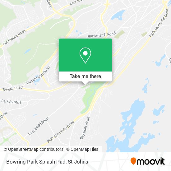 Bowring Park Splash Pad plan