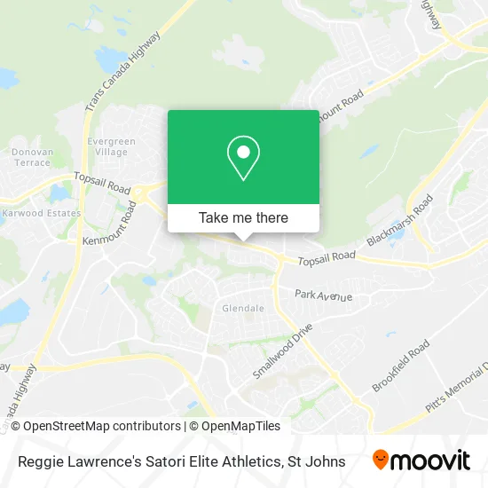 Reggie Lawrence's Satori Elite Athletics map