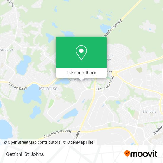 Getfitnl map