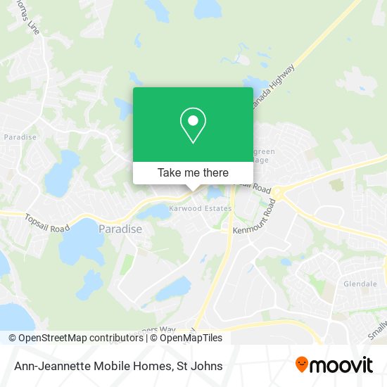 Ann-Jeannette Mobile Homes map