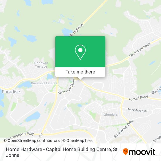 Home Hardware - Capital Home Building Centre plan