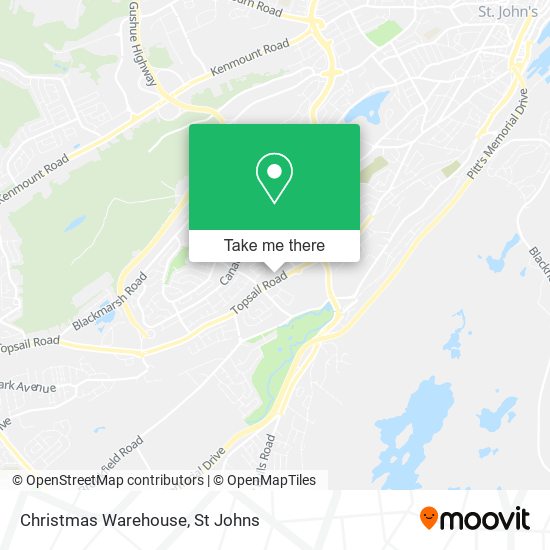 Christmas Warehouse map