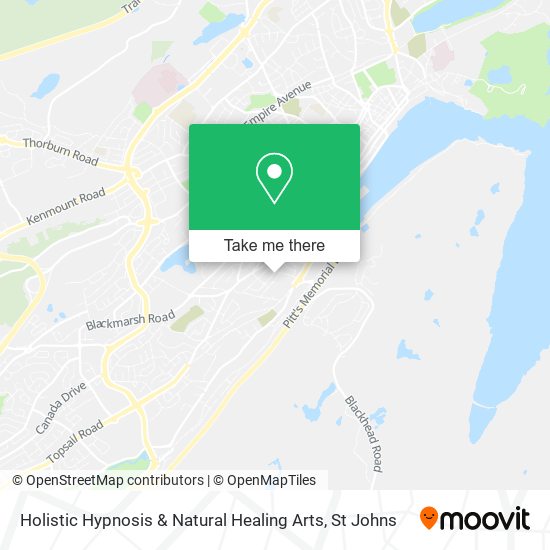 Holistic Hypnosis & Natural Healing Arts map