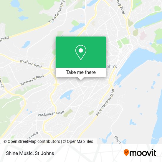 Shine Music map