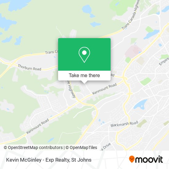 Kevin McGinley - Exp Realty map