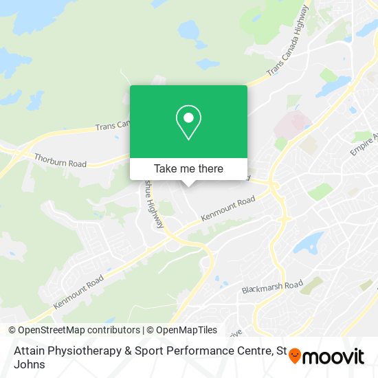 Attain Physiotherapy & Sport Performance Centre plan