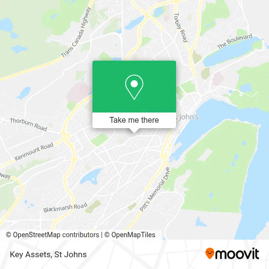 Key Assets map