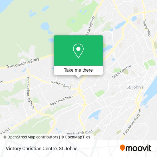 Victory Christian Centre map