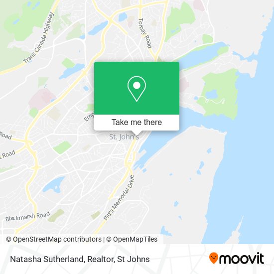 Natasha Sutherland, Realtor map