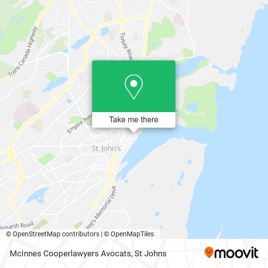 McInnes Cooperlawyers Avocats map