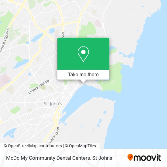 McDc My Community Dental Centers map