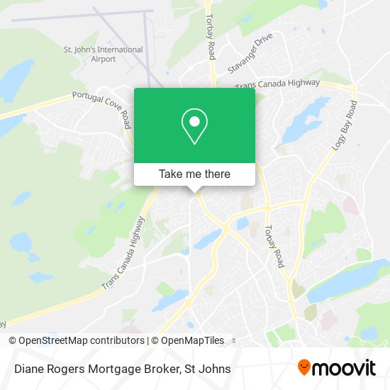 Diane Rogers Mortgage Broker map