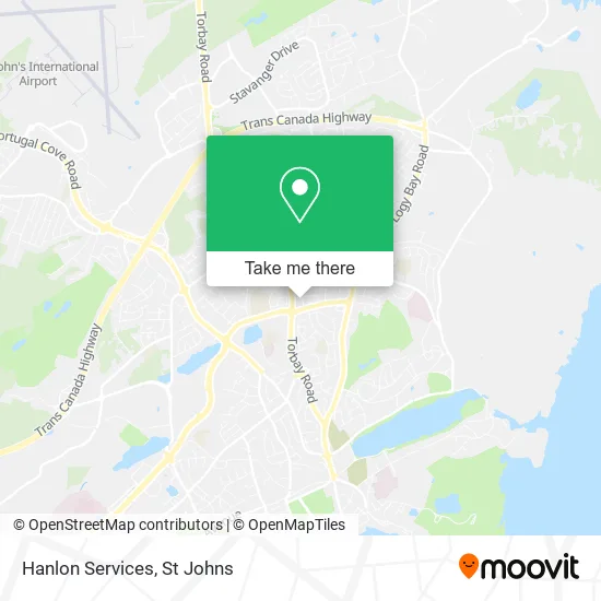 Hanlon Services map