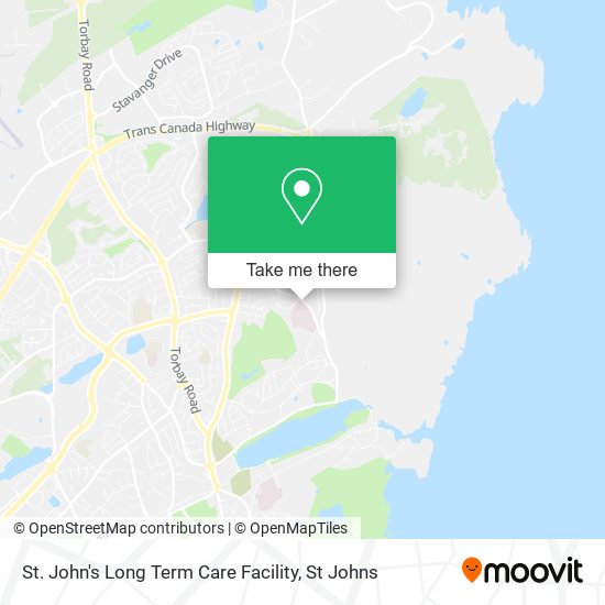St. John's Long Term Care Facility map