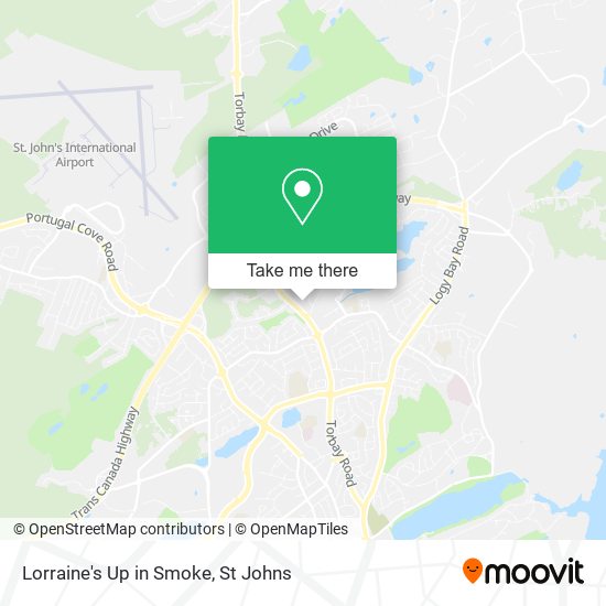 Lorraine's Up in Smoke map