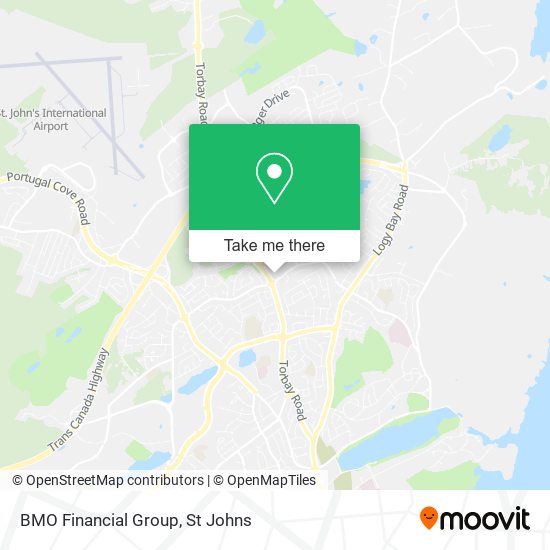BMO Financial Group map