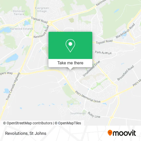 Revolutions map