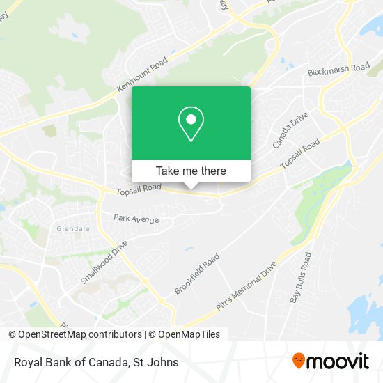 Royal Bank of Canada map