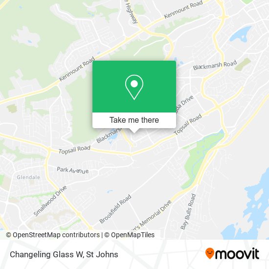 Changeling Glass W map