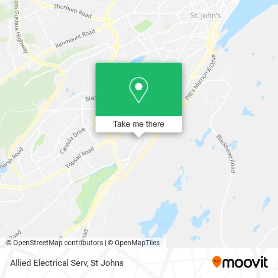 Allied Electrical Serv map