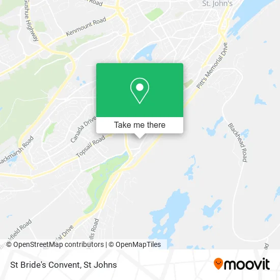 St Bride's Convent map