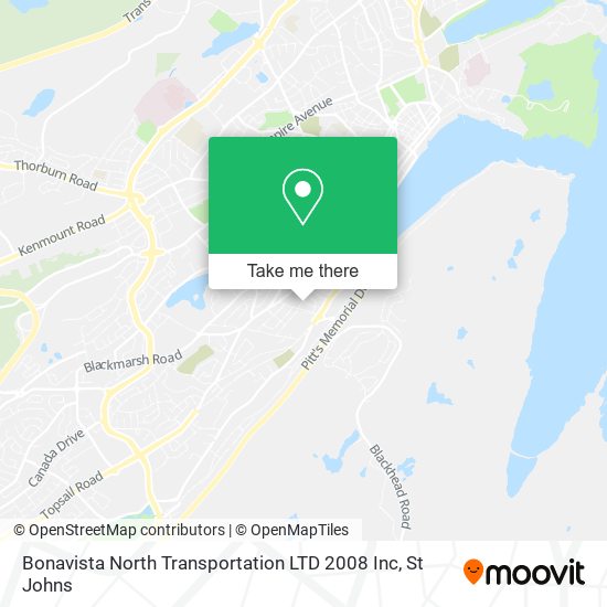 Bonavista North Transportation LTD 2008 Inc map