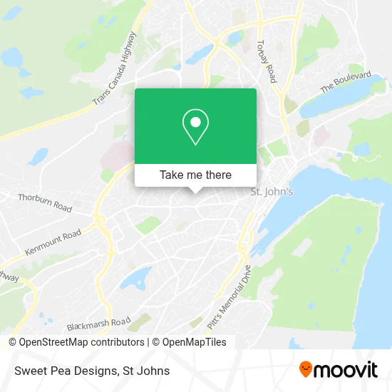 Sweet Pea Designs map