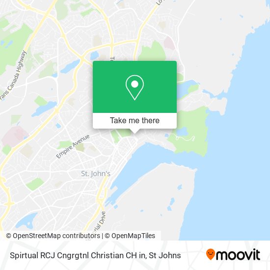 Spirtual RCJ Cngrgtnl Christian CH in map