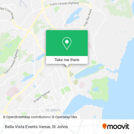Bella Vista Events Venue plan