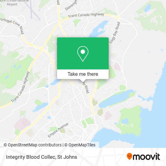 Integrity Blood Collec map