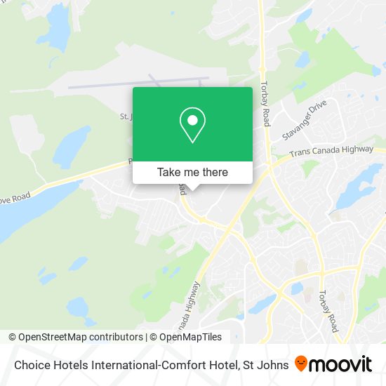 Choice Hotels International-Comfort Hotel map
