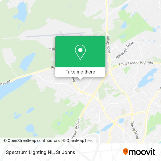 Spectrum Lighting NL map