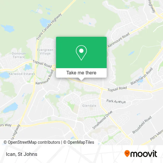 Ican map
