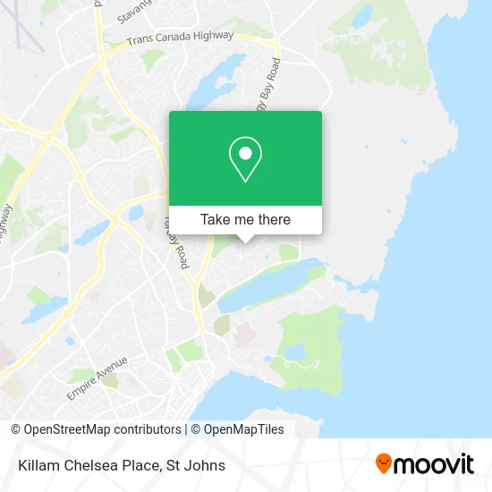Killam Chelsea Place map