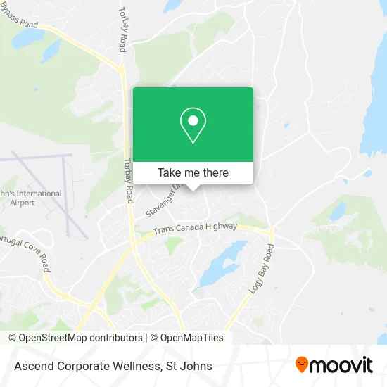 Ascend Corporate Wellness map