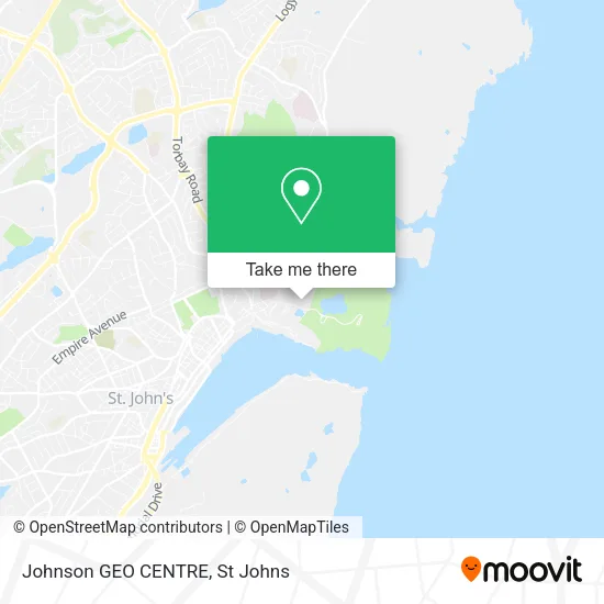 Johnson GEO CENTRE map