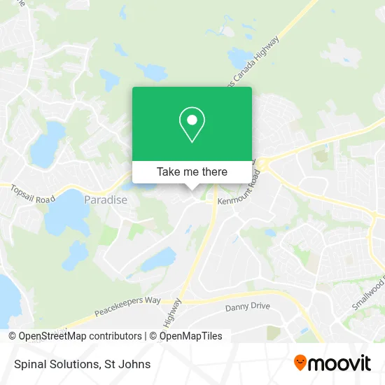 Spinal Solutions map