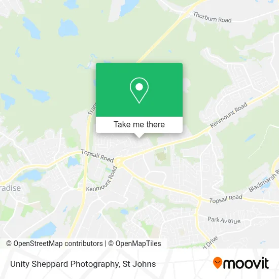 Unity Sheppard Photography map